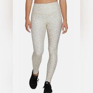 CALIA High Rise Beige Leopard Print Leggings size medium